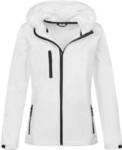 Stedman ST5340 - Outdoor Softest Shell Hooded Jacket Ladies White