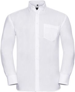 Russell Collection R956M - Ultimate Non Iron Long Sleeve Shirt Mens White