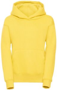 Russell R575B - Hooded Sweat Kids Yellow