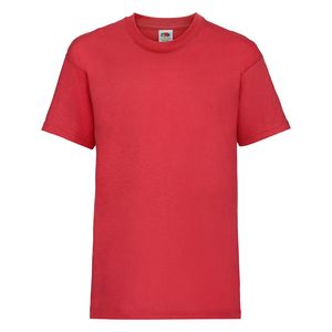 Fruit Of The Loom F61033 - Valueweight T-Shirt Kids Red