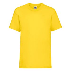 Fruit Of The Loom F61033 - Valueweight T-Shirt Kids Yellow