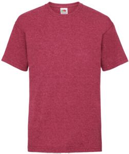 Fruit Of The Loom F61033 - Valueweight T-Shirt Kids Heather Red