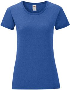 Fruit Of The Loom F61432 - Iconic 150 T-Shirt Ladies Heather Royal