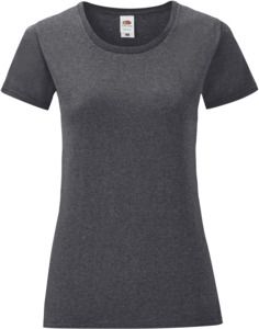 Fruit Of The Loom F61432 - Iconic 150 T-Shirt Ladies Dk Heather