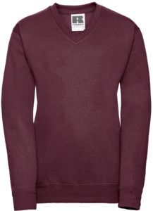 Russell Jerzees Schoolgear R272B - V-Neck Sweatshirt Kids Burgundy