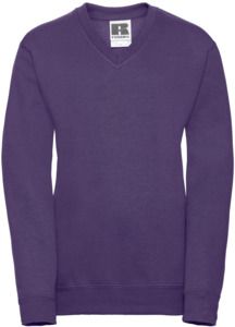 Russell Jerzees Schoolgear R272B - V-Neck Sweatshirt Kids Purple