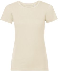 Russell Pure Organic R108F - Pure Organic T-Shirt Ladies Natural