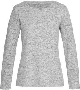 Stedman ST9180 - Knit Sweater Crew Neck Ladies Light Grey Melange
