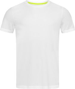 Stedman ST8400 - Sports Set In Mesh Mens T-Shirt White