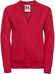 Russell Jerzees Schoolgear R273B - Sweatshirt Cardigan Kids Classic Red