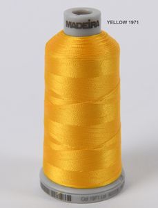 Madeira M919 - PolyNeon 40 Thread 1000m Yellow 1971