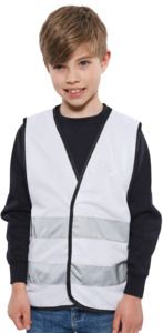 Korntex KXW - High Visibility Safety Vest Kids White
