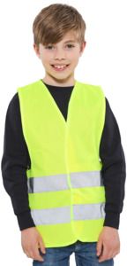 Korntex KXW - High Visibility Safety Vest Kids Yellow