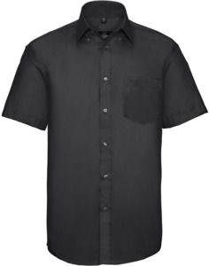 Russell Collection R957M - Ultimate Non Iron Short Sleeve Shirt Mens Black