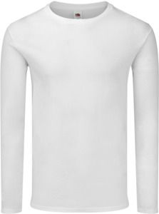 Fruit Of The Loom F61446 - Iconic 150 Classic Long Sleeve T-Shirt White