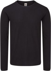 Fruit Of The Loom F61446 - Iconic 150 Classic Long Sleeve T-Shirt Black