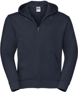 Russell R266M - Authentic Zip Hood Mens French Navy