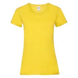 Fruit Of The Loom F61372 - LadyFit Valueweight T-Shirt Yellow