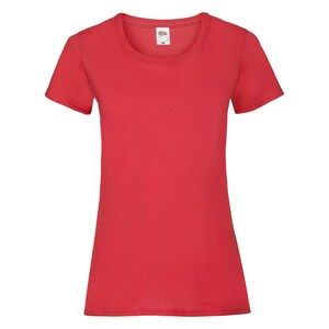 Fruit Of The Loom F61372 - LadyFit Valueweight T-Shirt Red