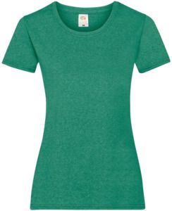Fruit Of The Loom F61372 - LadyFit Valueweight T-Shirt Heather Green