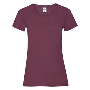 Fruit Of The Loom F61372 - LadyFit Valueweight T-Shirt Burgundy