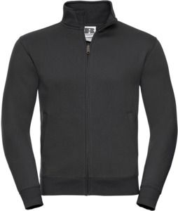 Russell R267M - Authentic Sweat Jacket Black