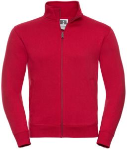 Russell R267M - Authentic Sweat Jacket Classic Red
