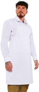 Absolute Apparel AA77 - Full Length Apron White