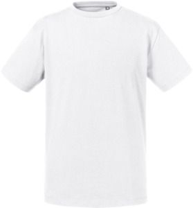 Russell Pure Organic R108B - Pure Organic T-Shirt Kids White