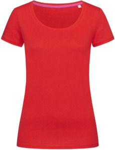 Stedman ST9120 - Megan Crew Neck Ladies T-Shirt Crimson Red