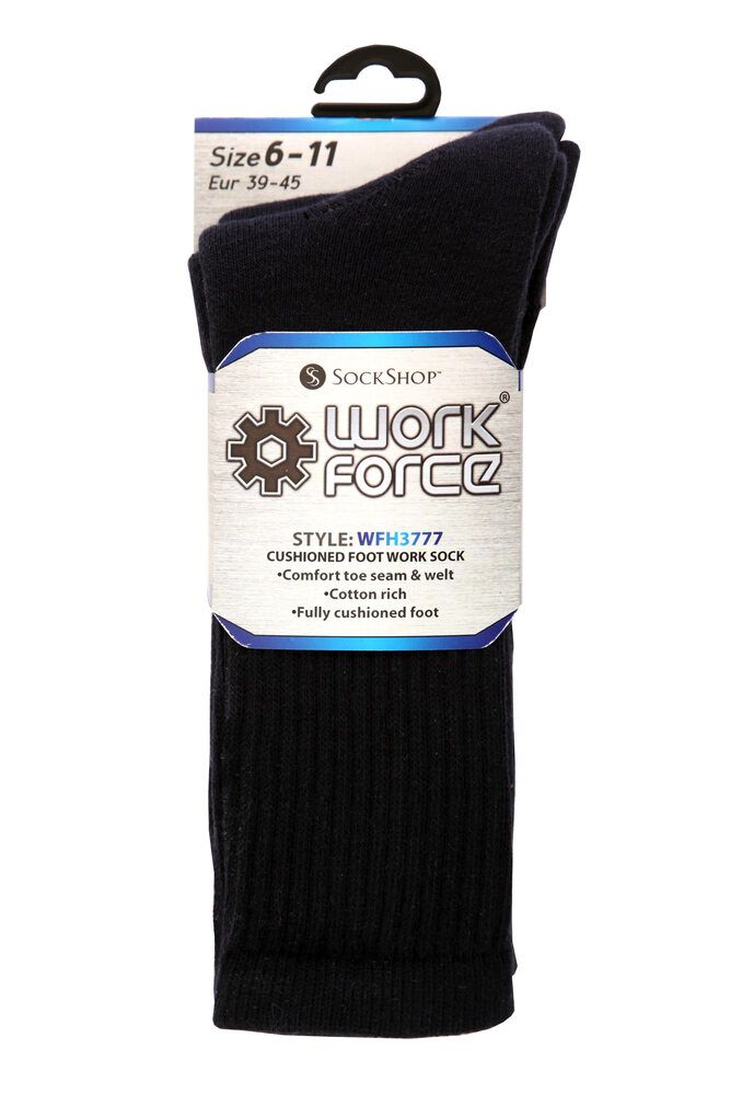 Work Force WFH3777 - Cotton Rich 2 Pair Sock