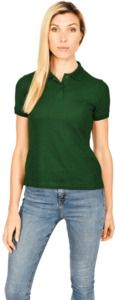 Absolute Apparel AA12L - Diva Ladies Polo Bottle Green