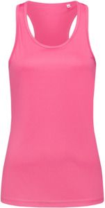 Stedman ST8110 - Sports Ladies Poly Sports Vest Sweet Pink