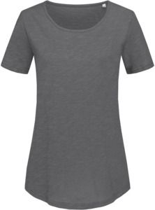 Stedman ST9320 - Green Urban Organic Ladies Slub T-Shirt Slate Grey