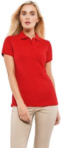 Absolute Apparel AA13 - Elegant Ladies Fitted Polo Red