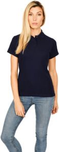 Absolute Apparel AA13 - Elegant Ladies Fitted Polo Navy