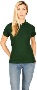 Absolute Apparel AA13 - Elegant Ladies Fitted Polo Bottle Green