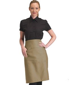 Dennys DDP110 - Recycled Waist Apron 24in With Pocket Biscuit