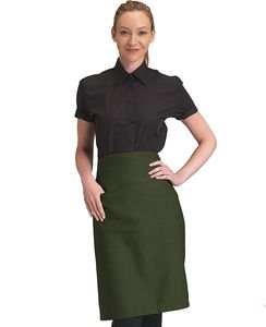 Dennys DDP110 - Recycled Waist Apron 24in With Pocket Olive