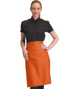 Dennys DDP110 - Recycled Waist Apron 24in With Pocket Orange