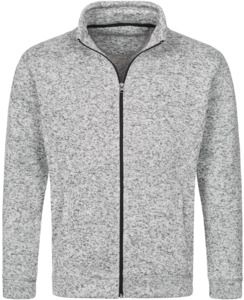 Stedman ST5850 - Outdoor Knitted Mens Fleece Light Grey Melange
