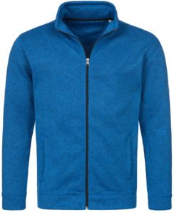 Stedman ST5850 - Outdoor Knitted Mens Fleece Blue Melange