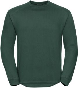 Russell R013M - Heavy Duty Sweatshirt Mens Bottle Green