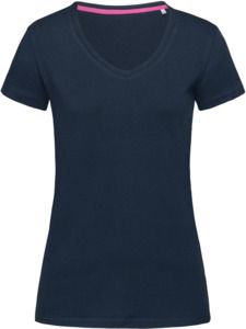 Stedman ST9710 - Claire V-Neck Ladies T-Shirt Marina Blue