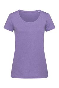 Stedman ST9900 - Lisa Melange Crew Neck T-Shirt Purple Heather