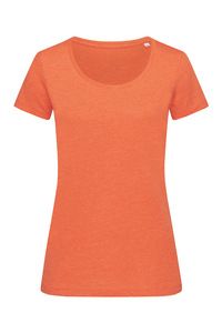 Stedman ST9900 - Lisa Melange Crew Neck T-Shirt Pumpkin Heather