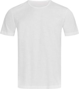 Stedman ST9400 - Shawn Slub Crew Neck T-Shirt White