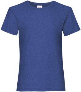 Fruit Of The Loom F61005 - Valueweight T-Shirt Girls Heather Royal