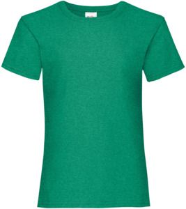 Fruit Of The Loom F61005 - Valueweight T-Shirt Girls Heather Green