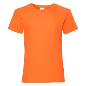 Fruit Of The Loom F61005 - Valueweight T-Shirt Girls Orange